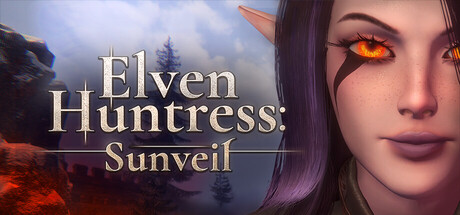 Steam cover for Elven Huntress: Sunveil.