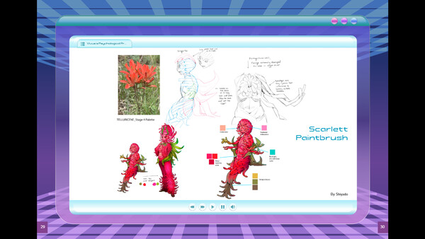 TELLURICENE Digital Lorebook screenshot 2