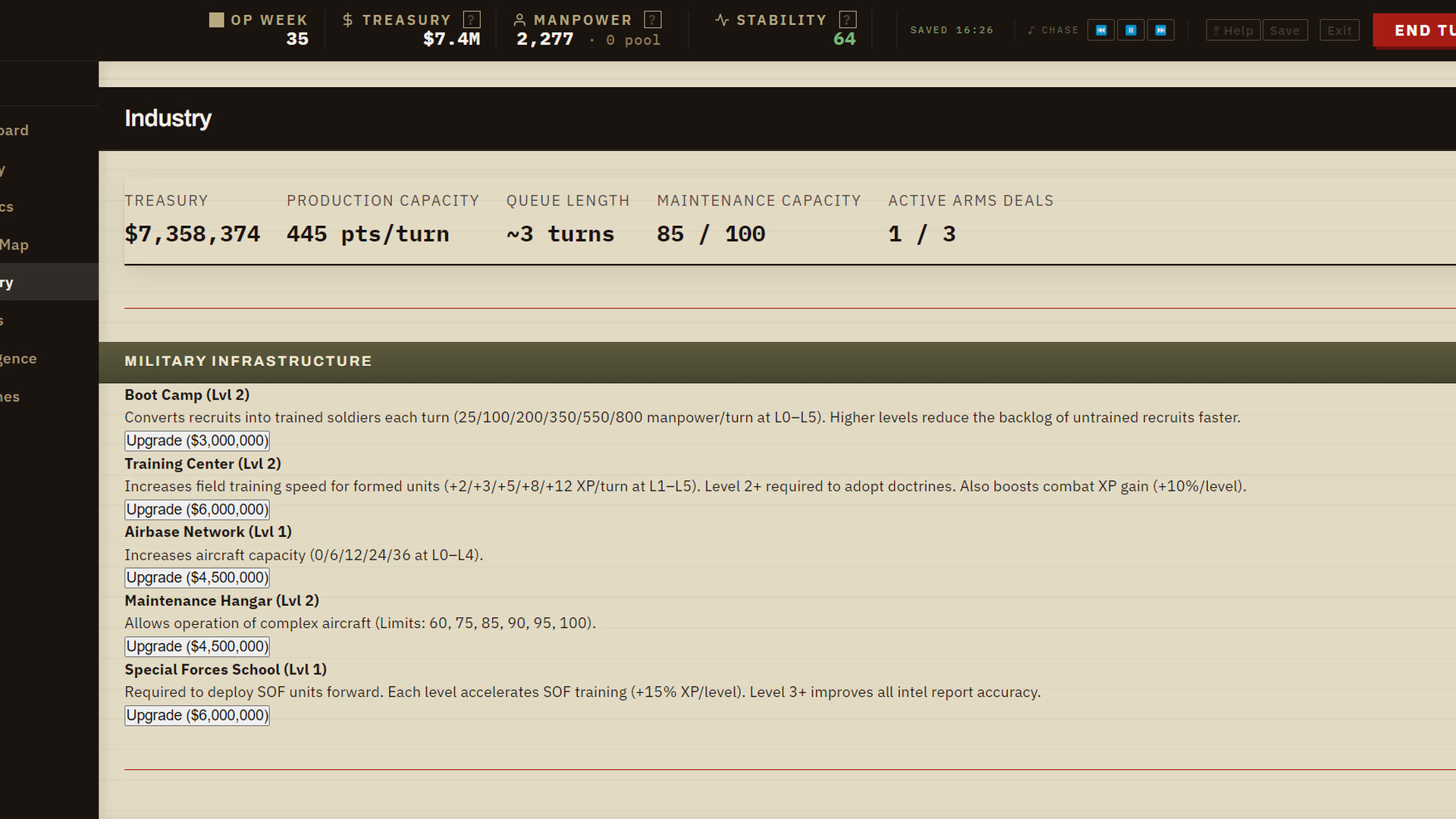 War Footing screenshot #9
