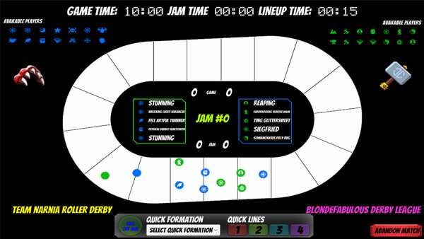 Roller Derby Manager screenshot 1