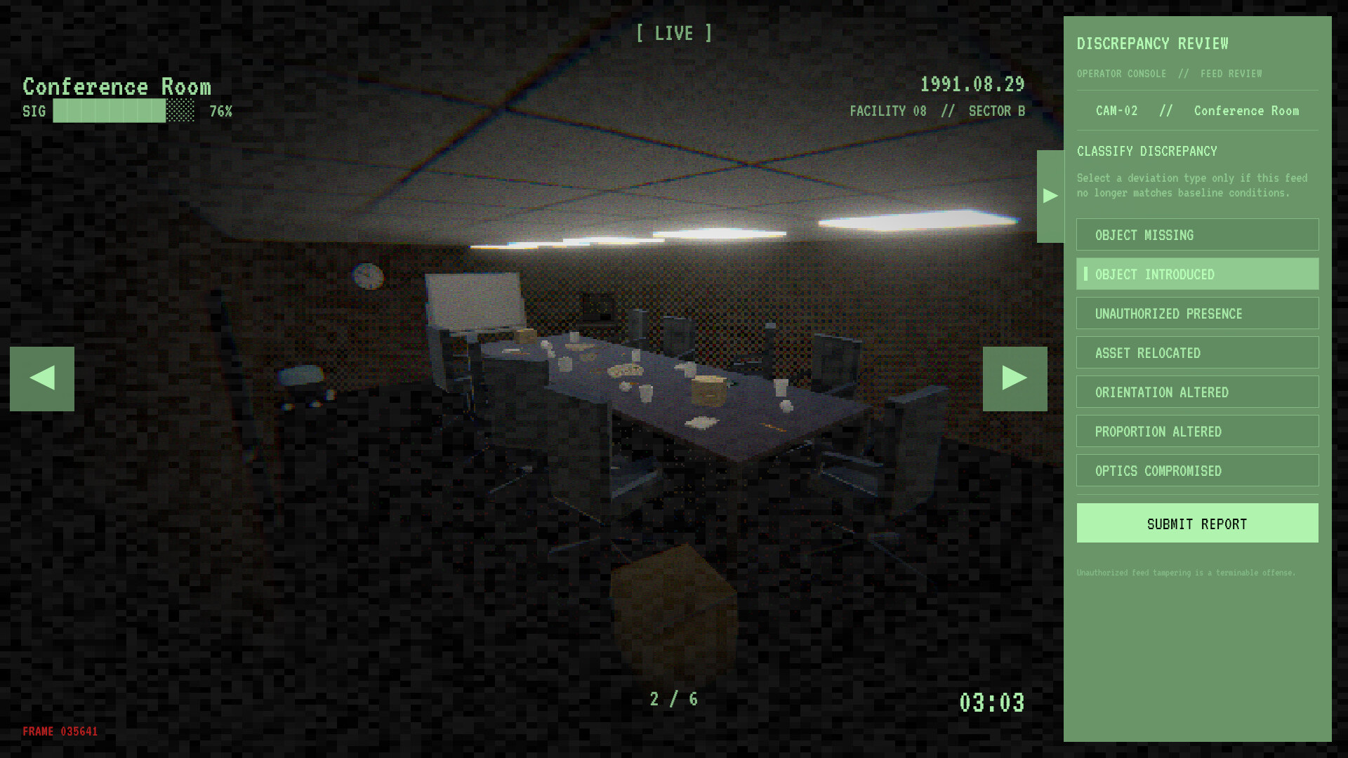 Observation Protocol screenshot 8