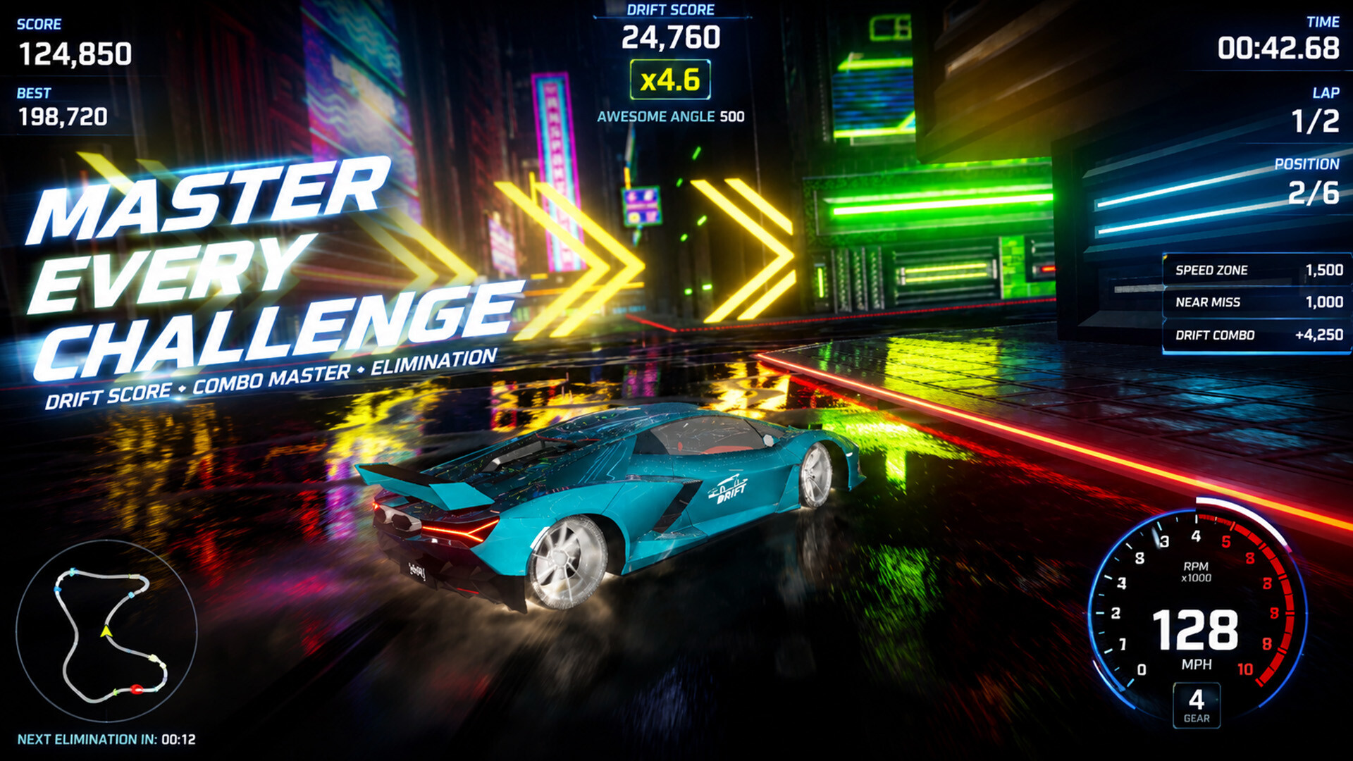 BLIND SHIFT: Blackout Racing screenshot 3