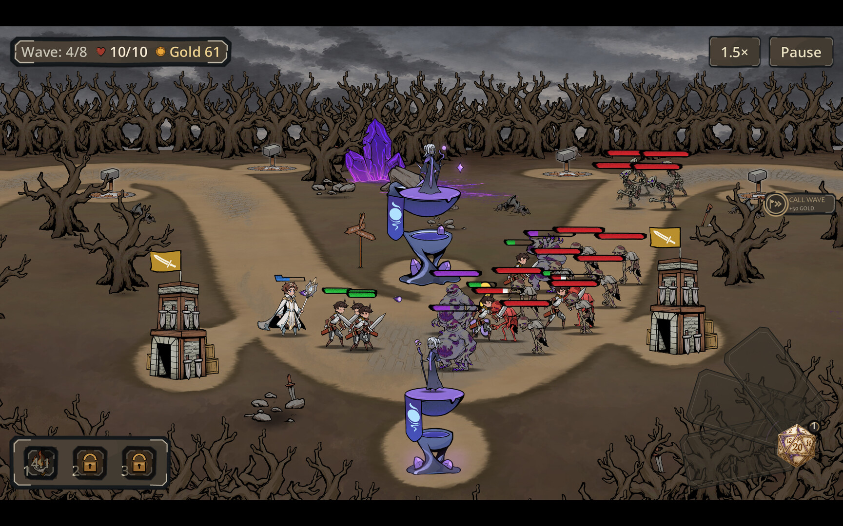 Abyssfall: The Black Citadel screenshot #2