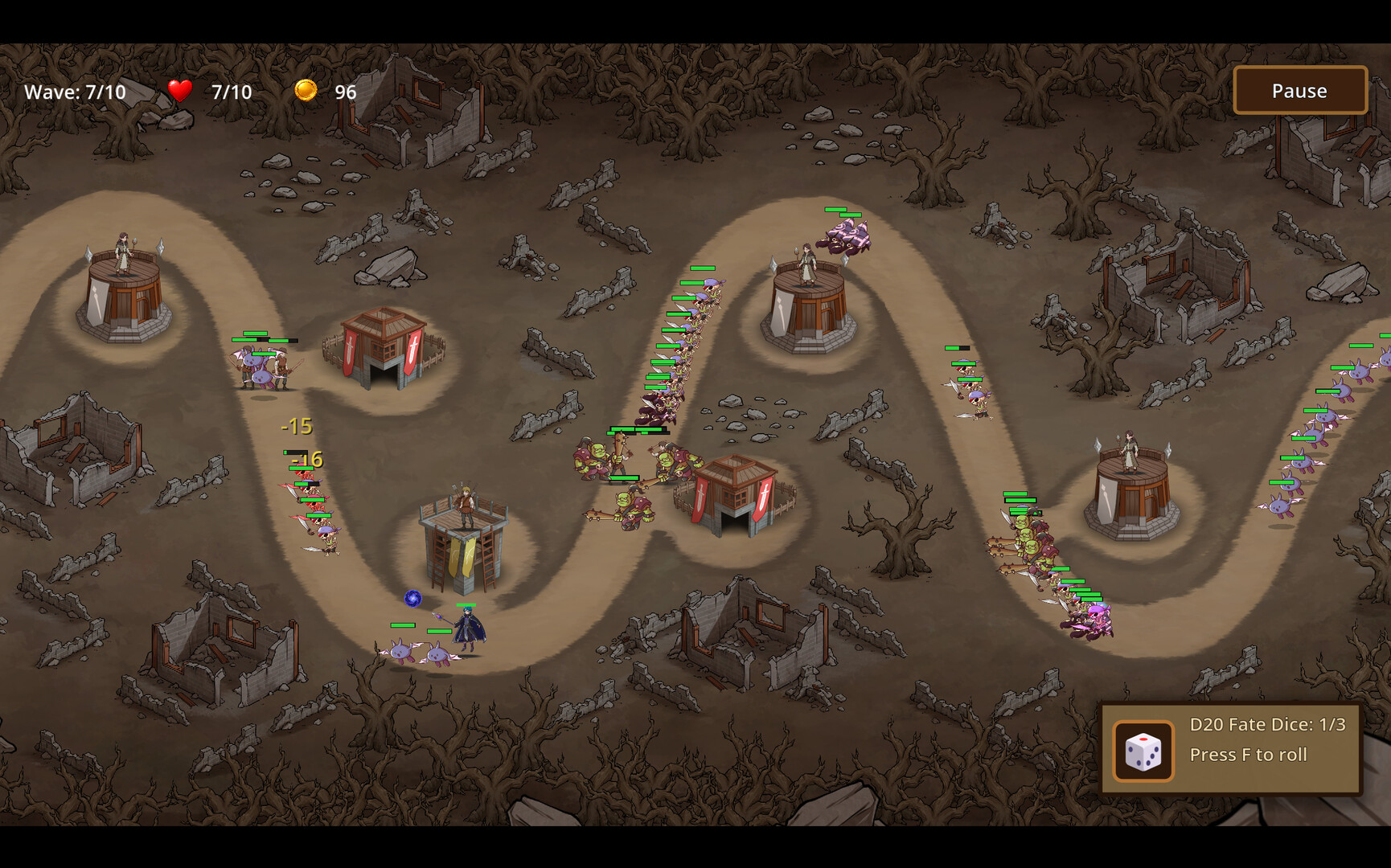 Abyssfall: The Black Citadel screenshot 9