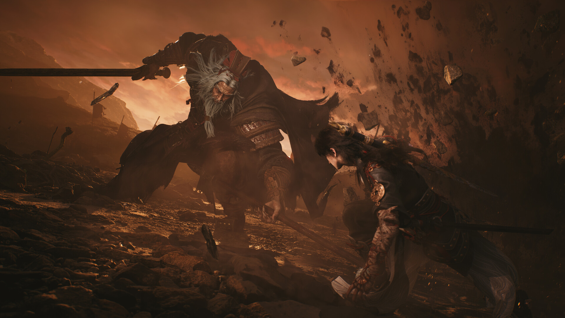 The new Spirit Companion system lets players summon souls like the Ox to fight at their side.