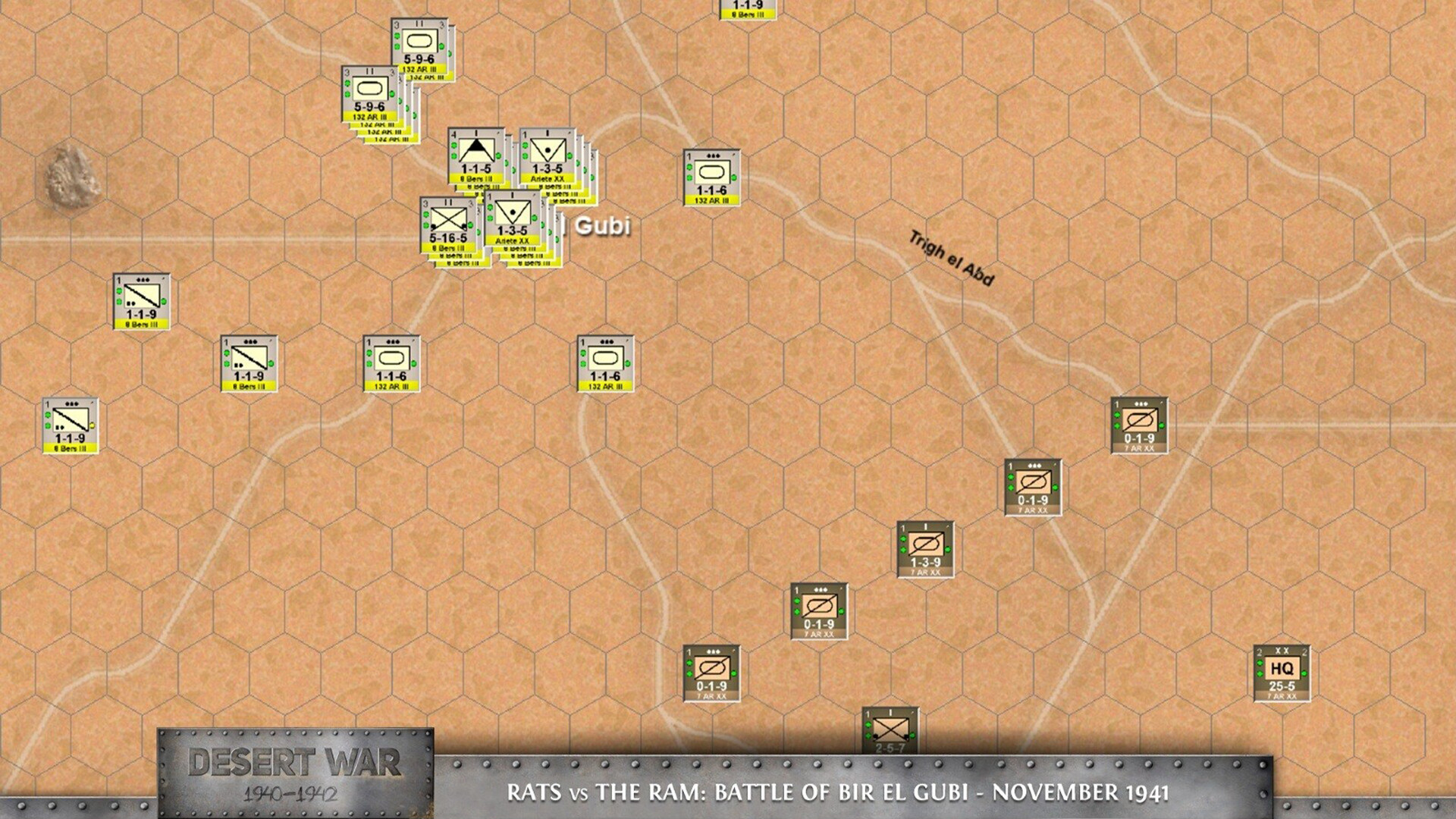 WEGO World War II: Desert War screenshot 3