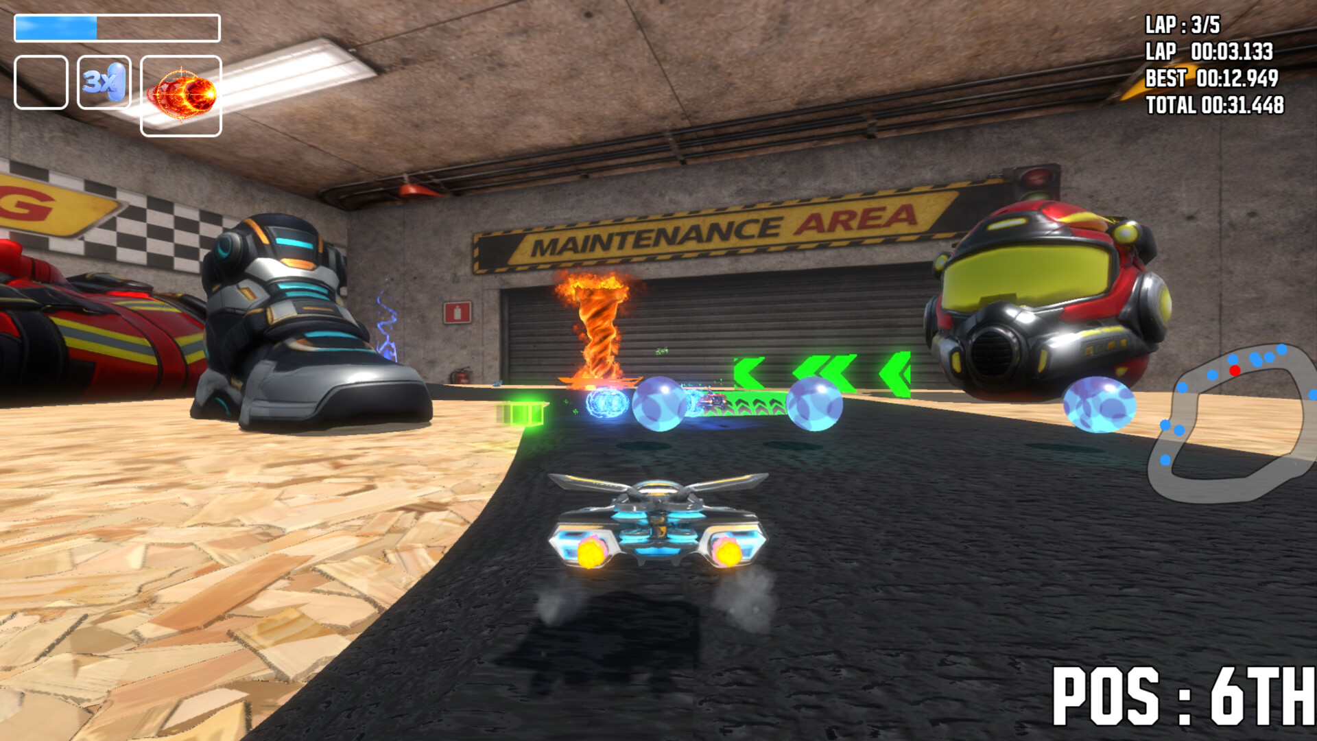 Roomrush Racer screenshot 1