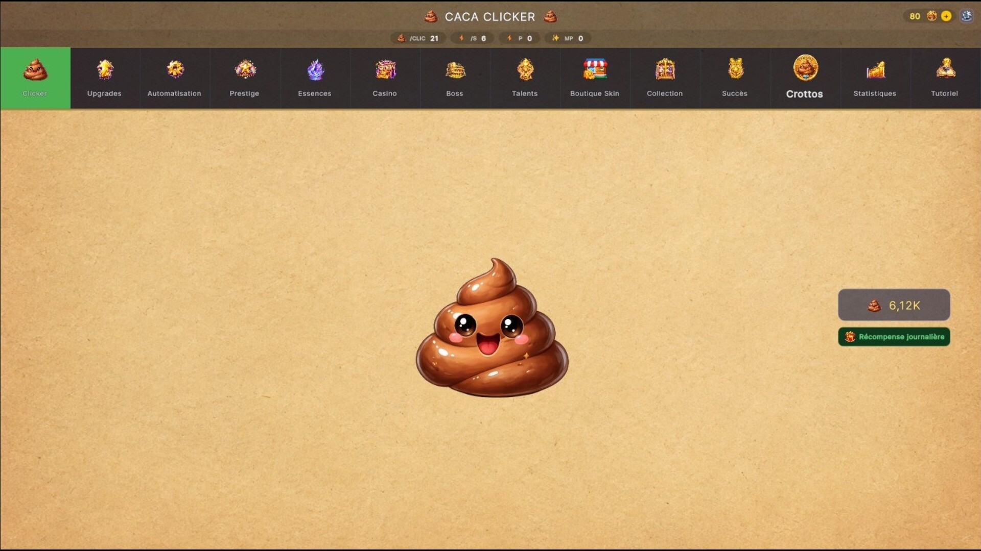 CacaClicker screenshot #1