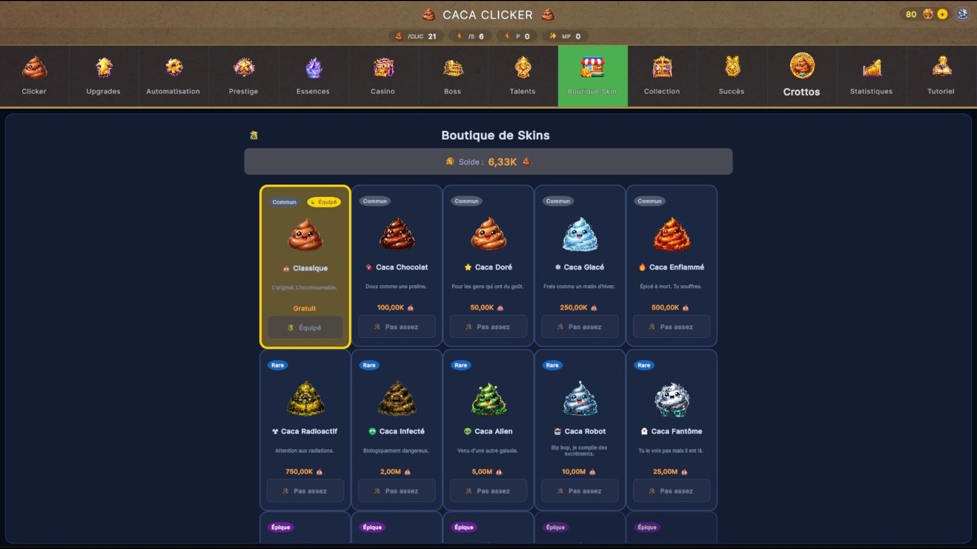 CacaClicker screenshot #4