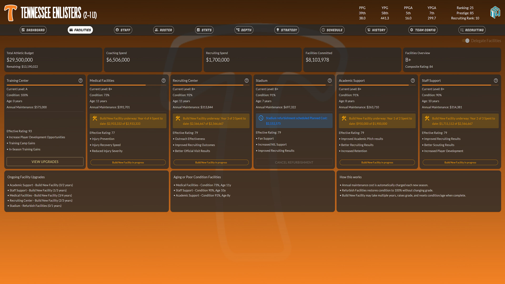 Draft Day Sports: College Football 27 screenshot 1
