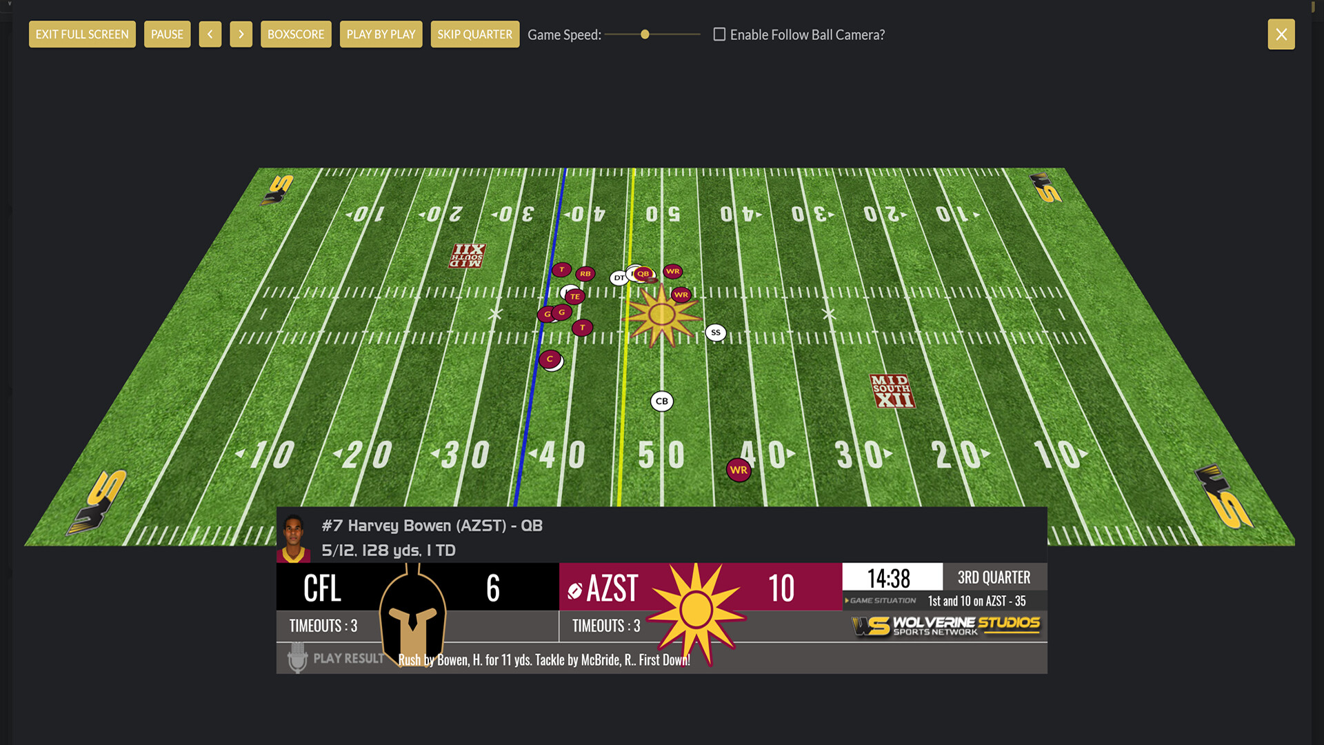 Draft Day Sports: College Football 27 screenshot 8