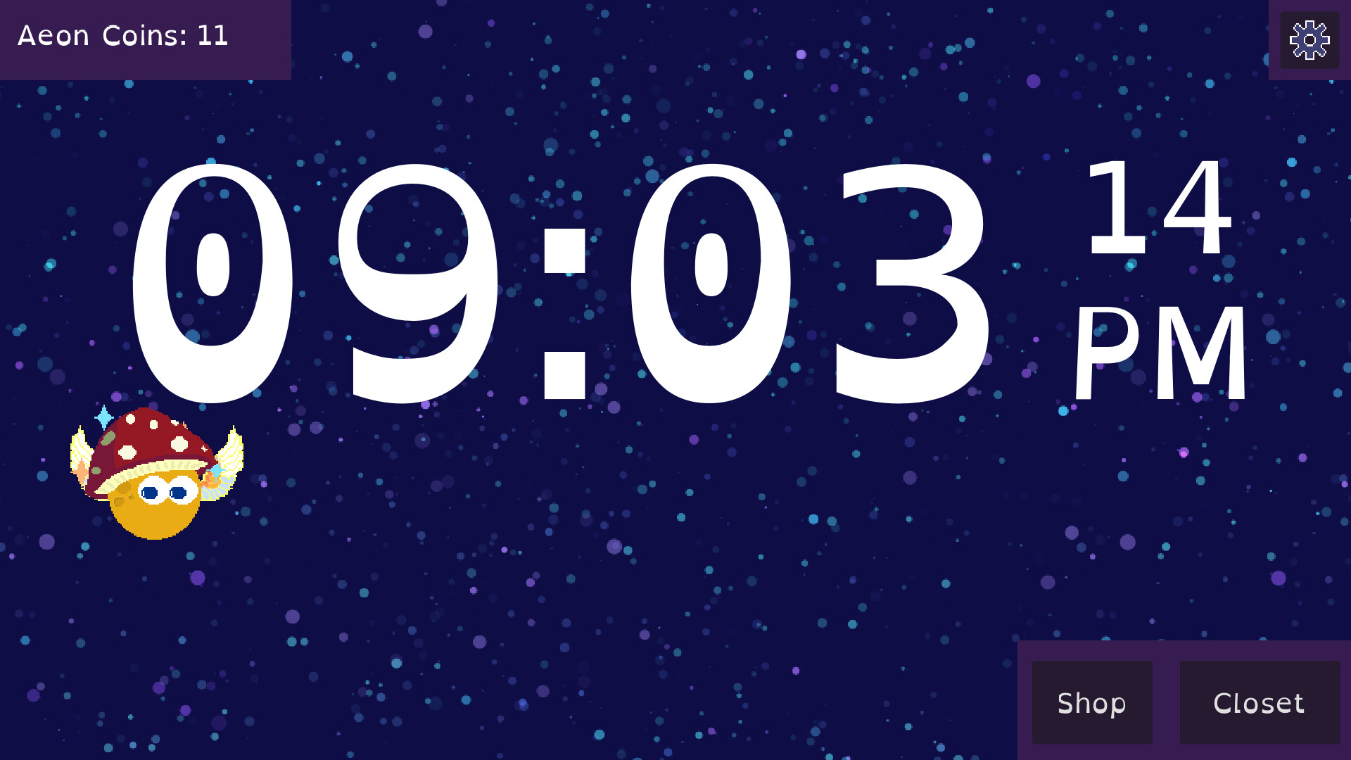 Moonberry Clock: Idle Pet screenshot #1