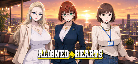 Steam cover for Aligned Hearts.