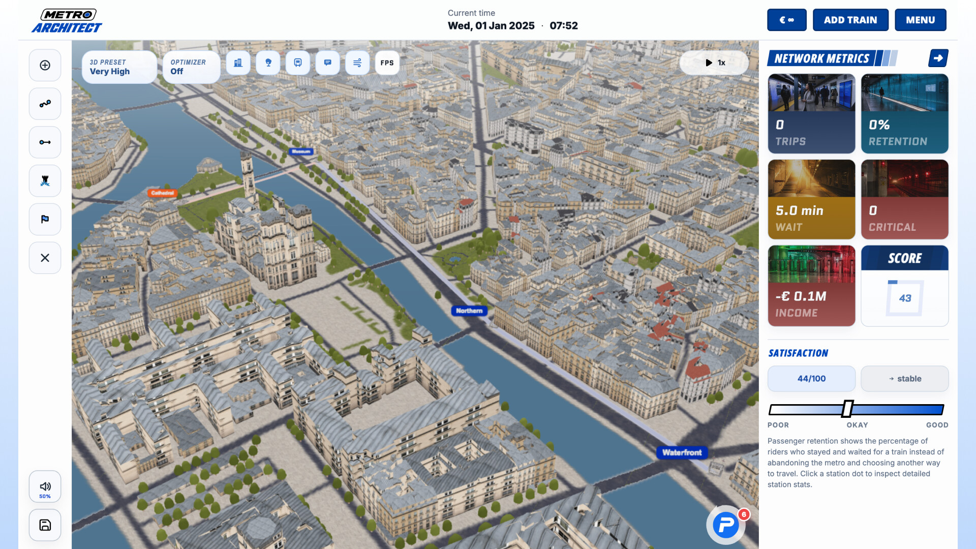 Metro Architect 스크린샷 4