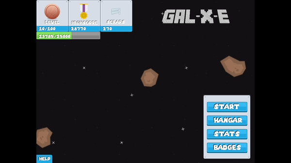 Screenshot z Gal-X-E