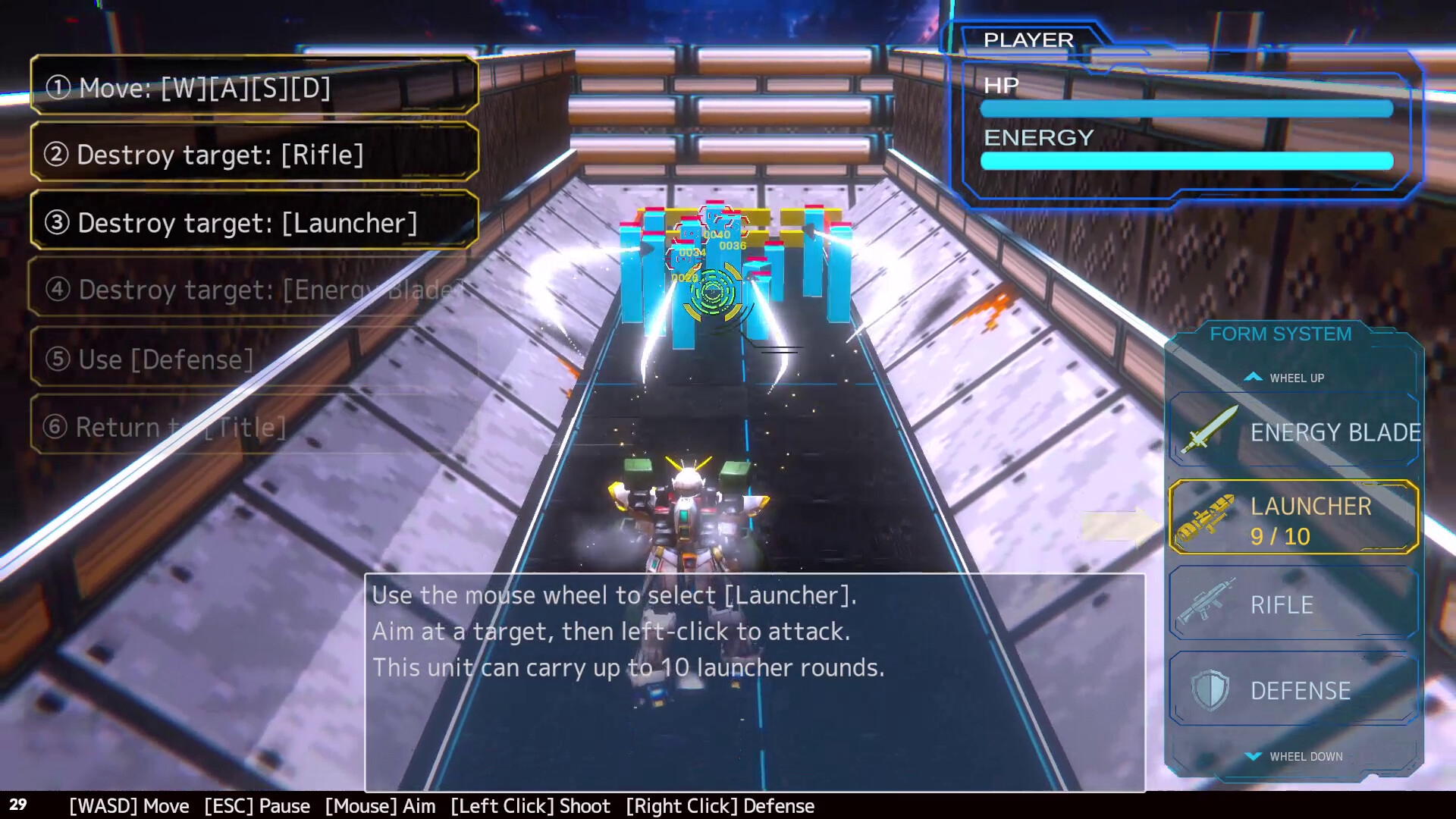 VOID ARMOR: FORM DRIVE screenshot 10