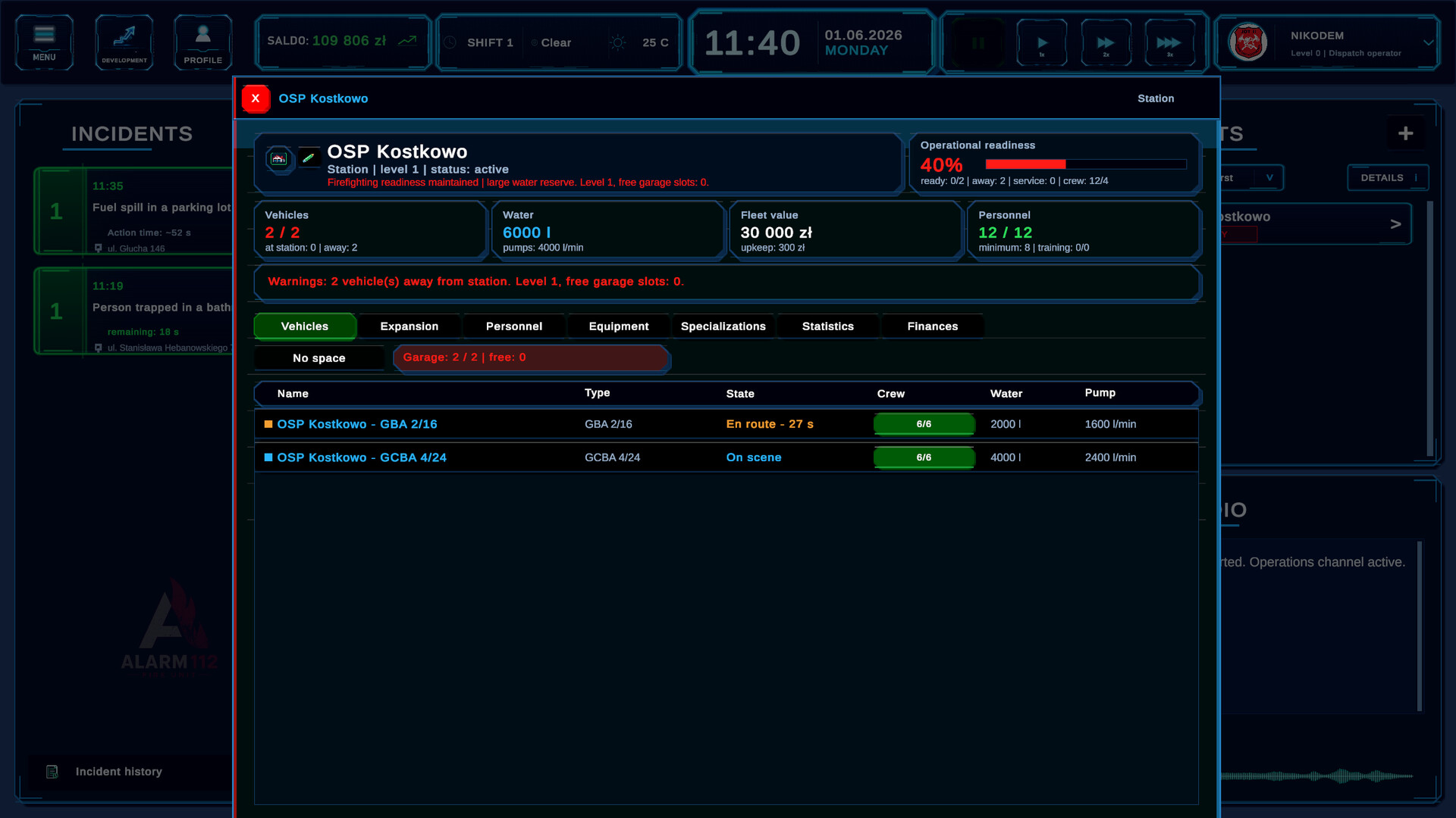 Alarm112: Fire Unit screenshot #2