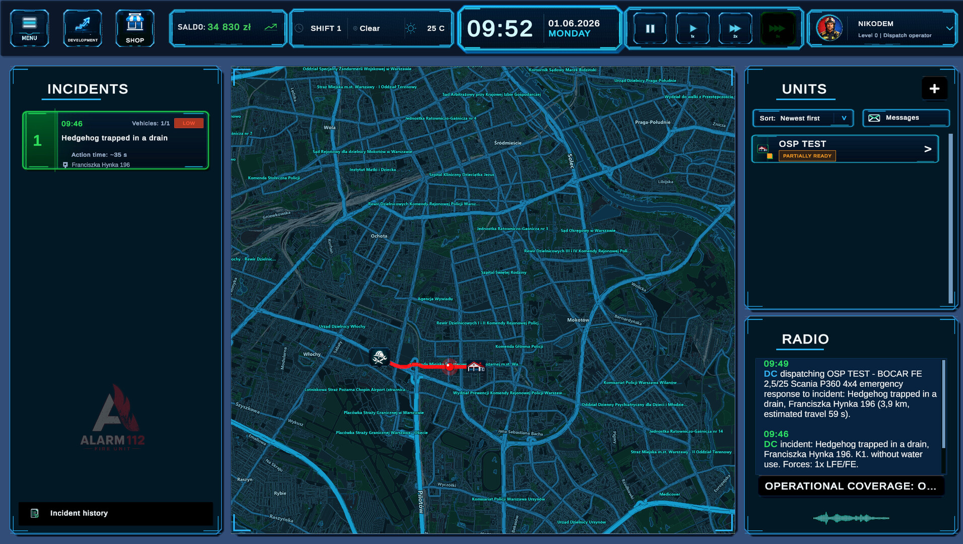 Alarm112: Fire Unit screenshot 1