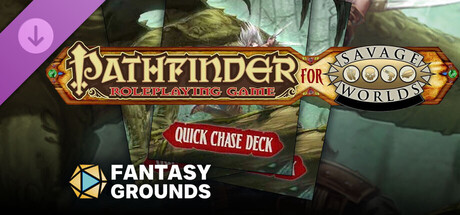 Fantasy Grounds - Pathfinder(R) for Savage Worlds Quick Chase Deck