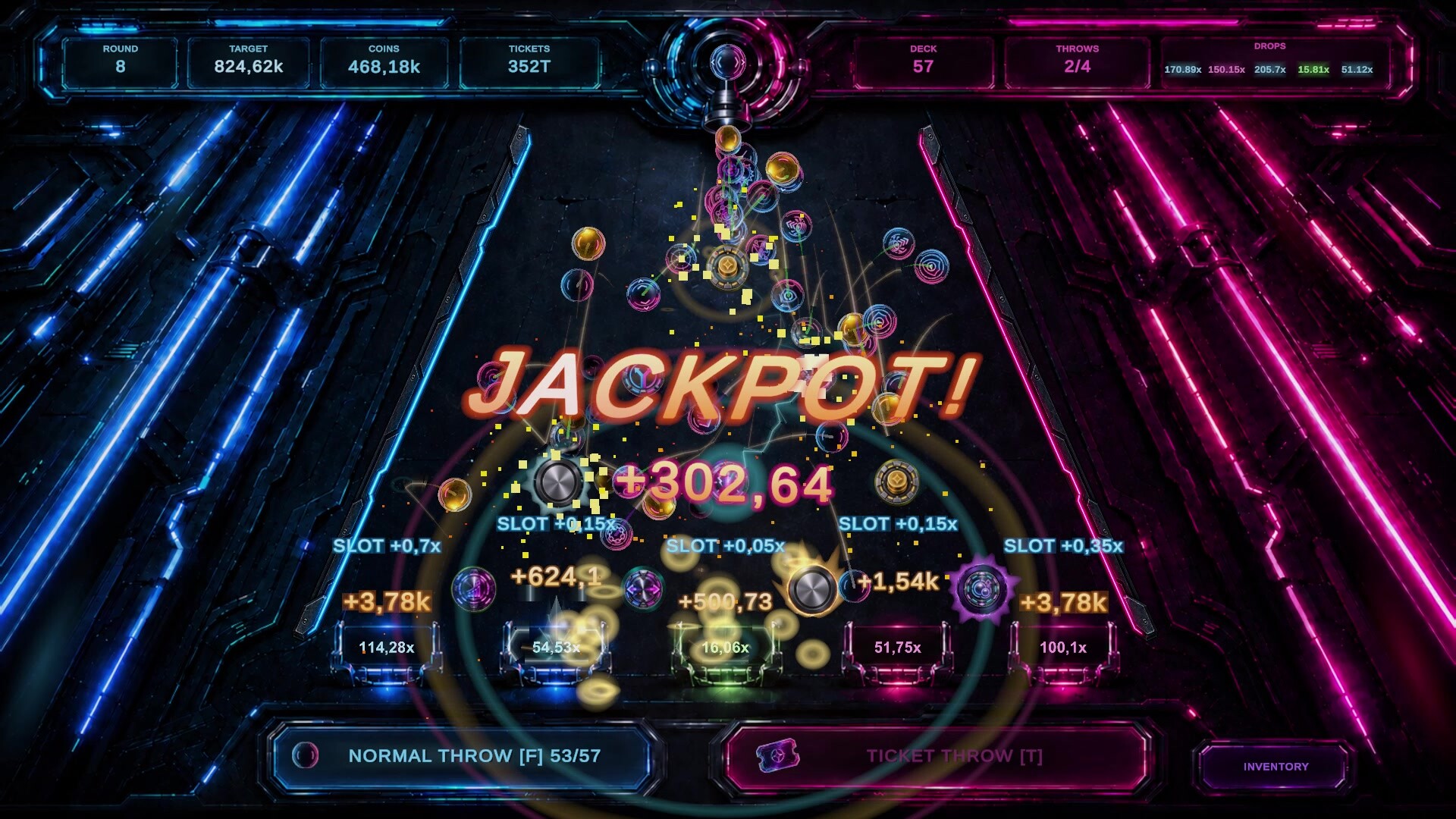 Cyber Plinko – Screenshot 1