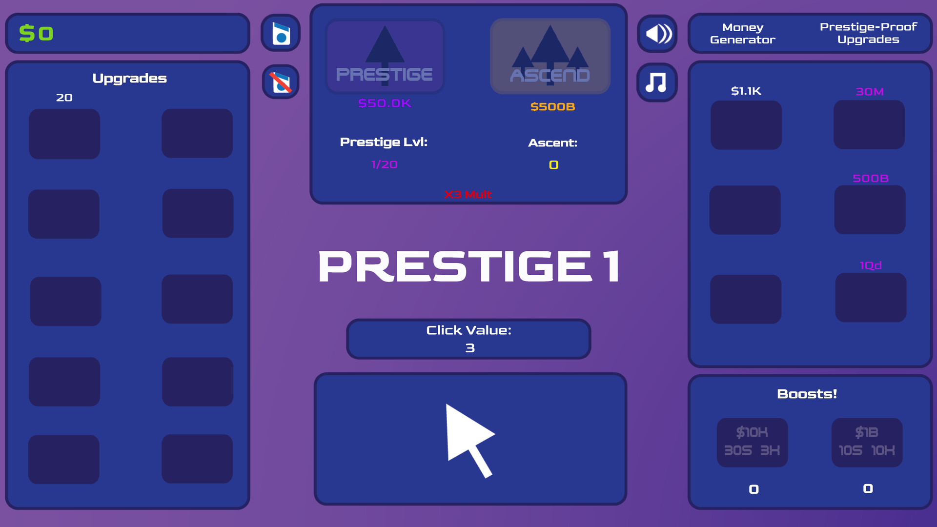 Ascension Clicker screenshot 2
