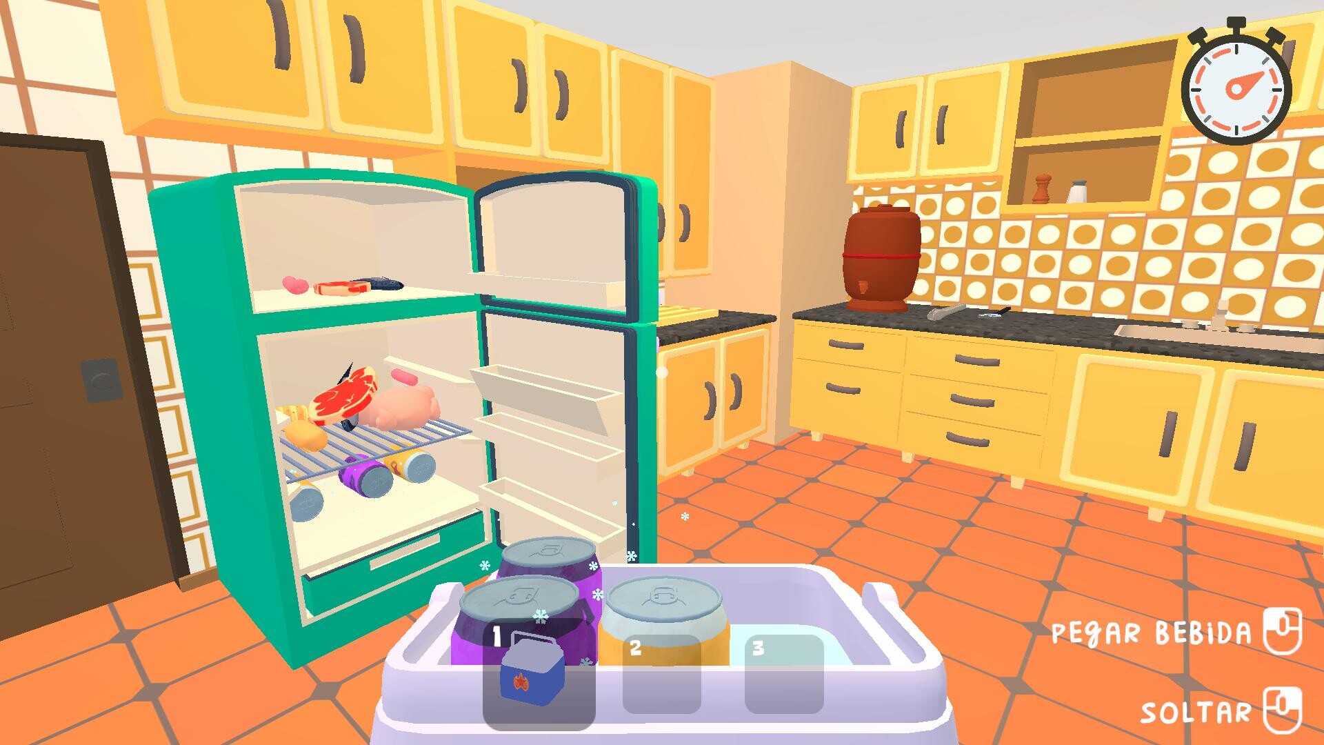 Gameplay de Churrasco