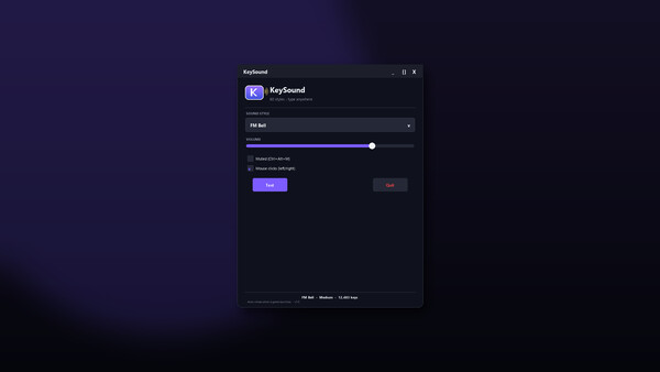 KeySound game for Linux 1