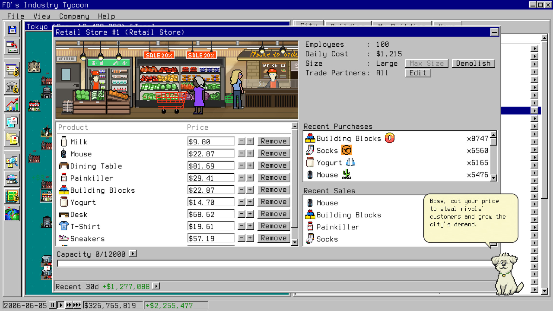 FD's Industry Tycoon screenshot 1