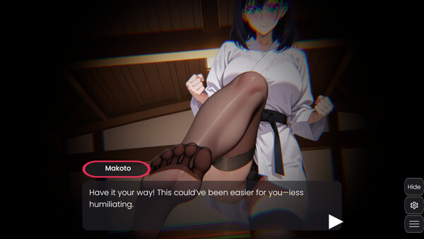 Under Her Command - Femdom Visual Novel screenshot 6