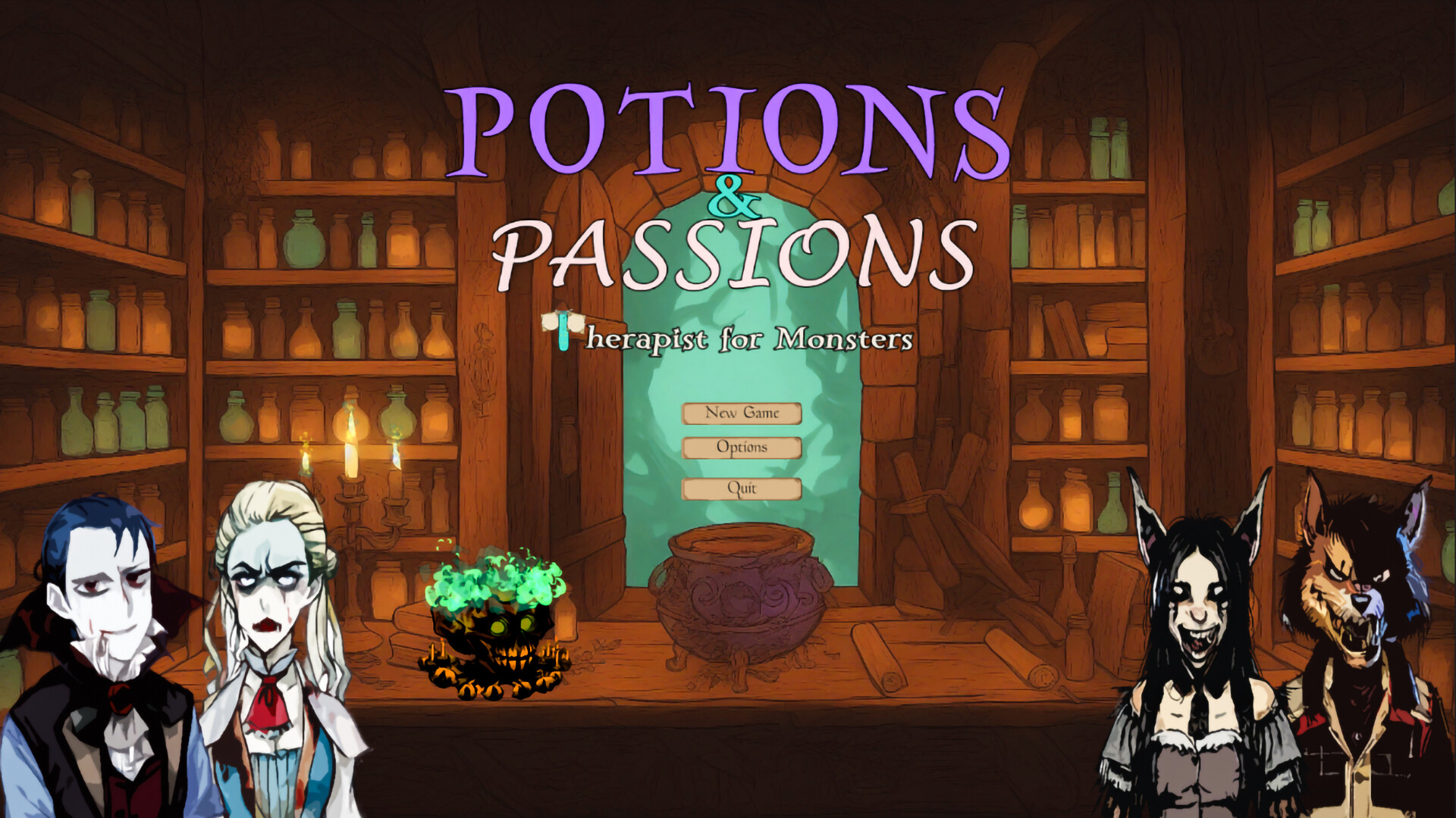 Potions & Passions: Therapist for Monsters screenshot 2