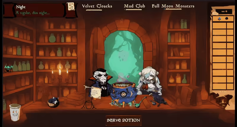 Potions & Passions: Therapist for Monsters video 2