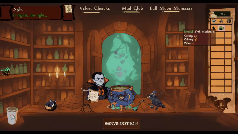 Potions & Passions: Therapist for Monsters video 1