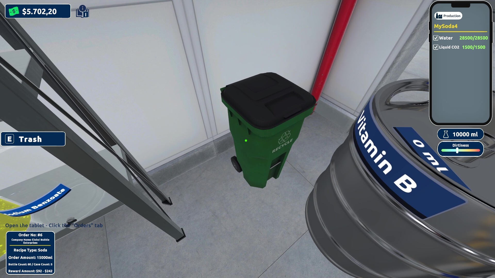 Drink Factory Simulator - Prologue screenshot 14