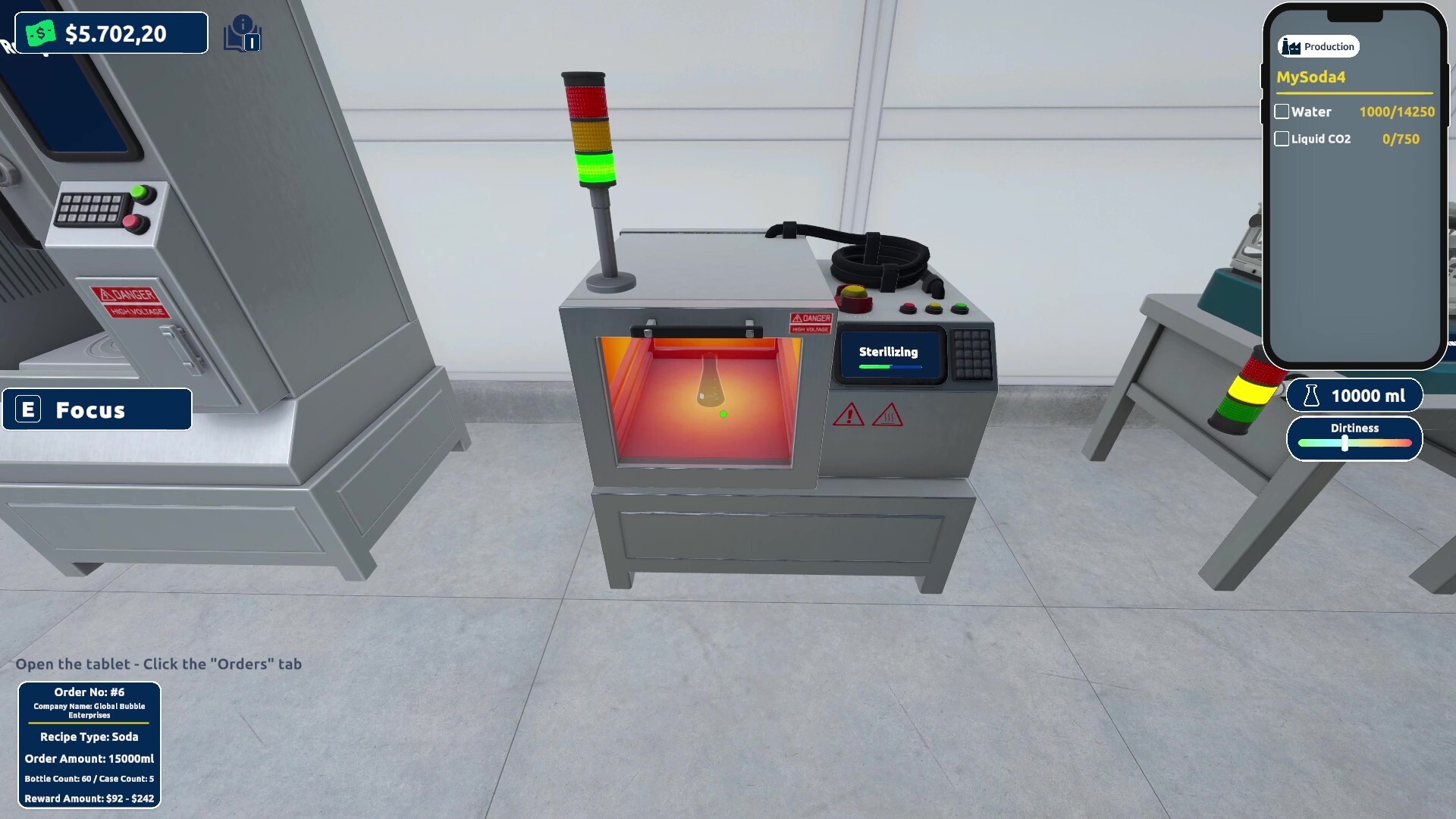 Drink Factory Simulator - Prologue screenshot 11