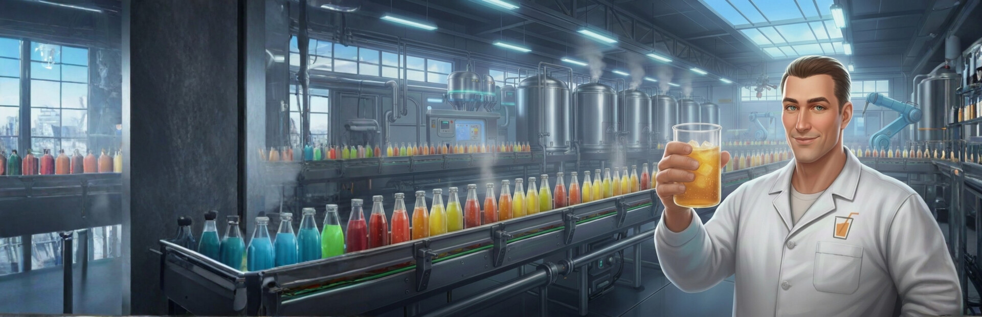Drink Factory Simulator - Prologue
