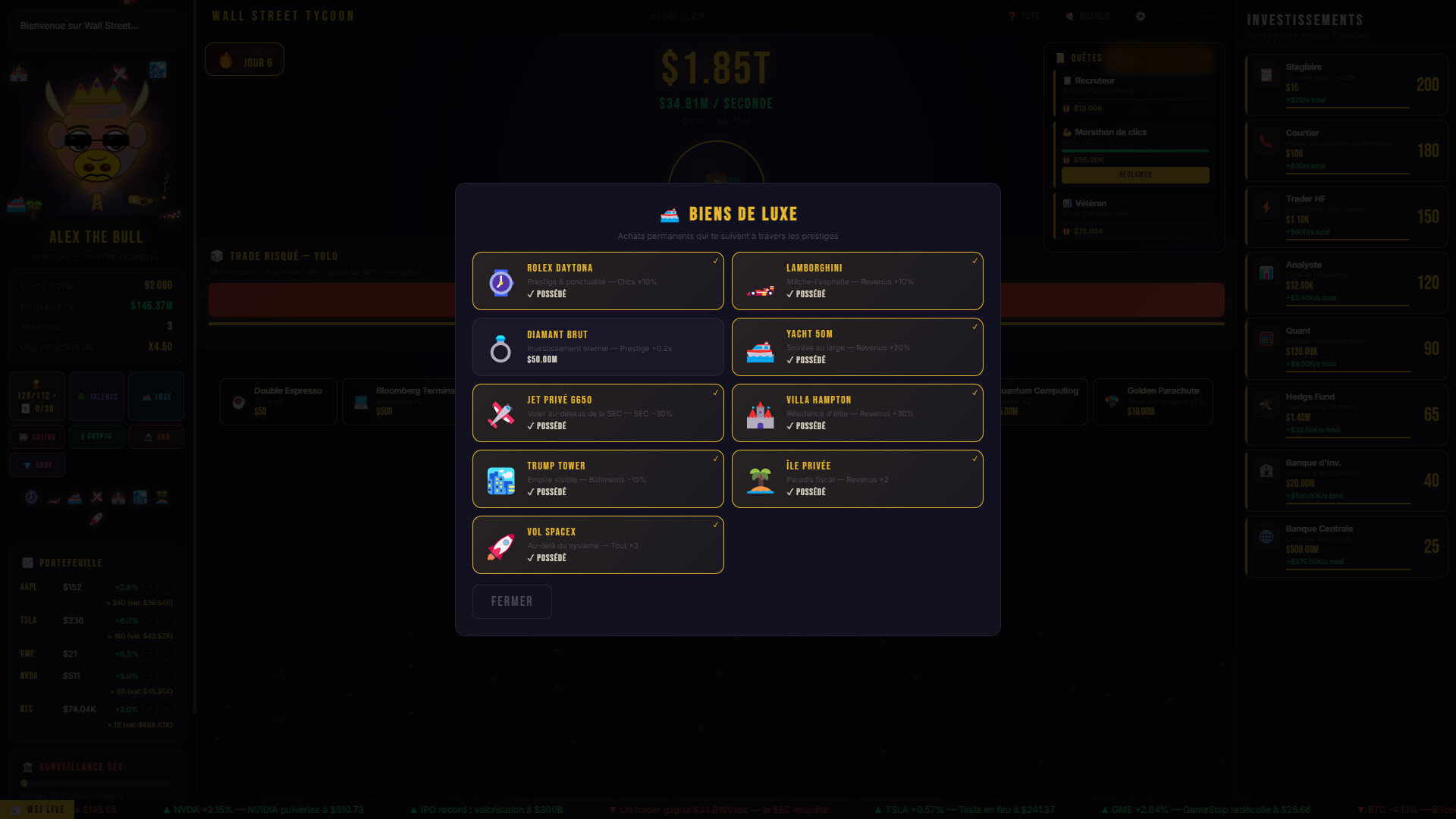 Wall Street Tycoon  screenshot 3