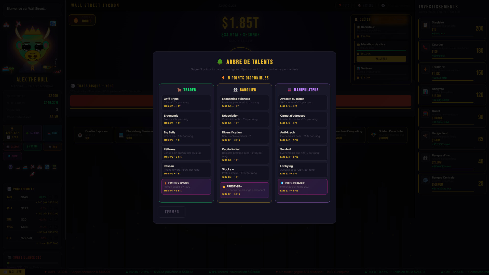 Wall Street Tycoon  screenshot 2