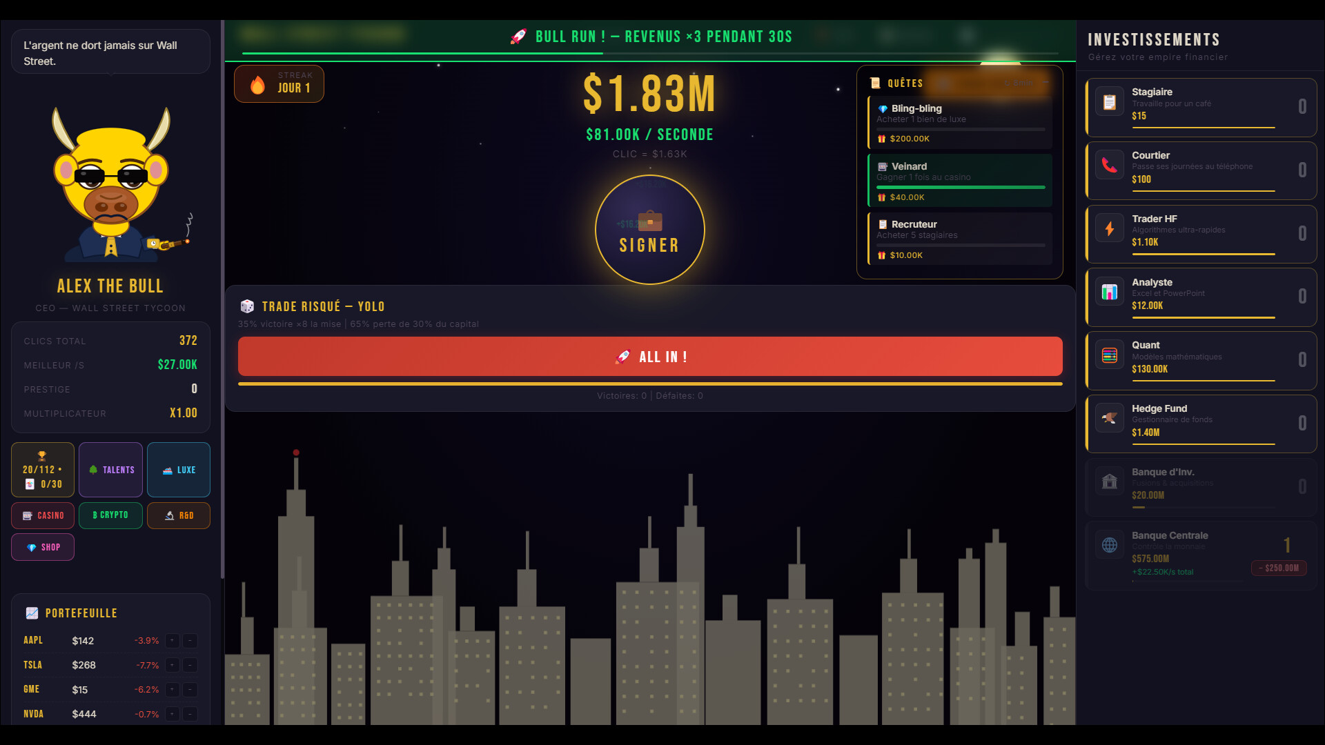 Wall Street Tycoon  screenshot 4