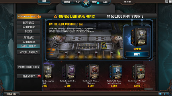 Infinity Wars - Martyr's Bounty