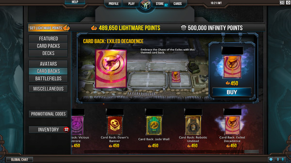 Infinity Wars - Martyr's Bounty