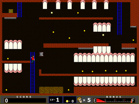 Screenshot z Karl's Kooky Warehouse