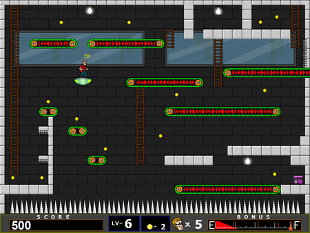 Screenshot z Karl's Kooky Warehouse