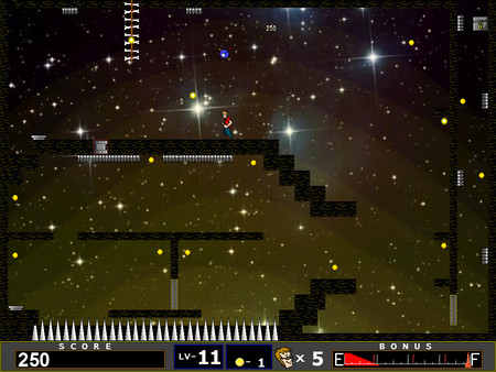 Screenshot z Karl's Kooky Warehouse