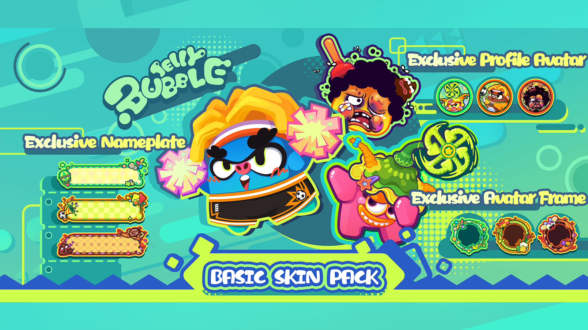 Jelly Bubble - Basic Skin Pack Featured Screenshot #1