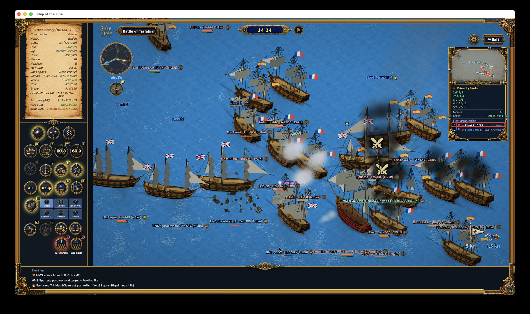 Ship of the line screenshot 4