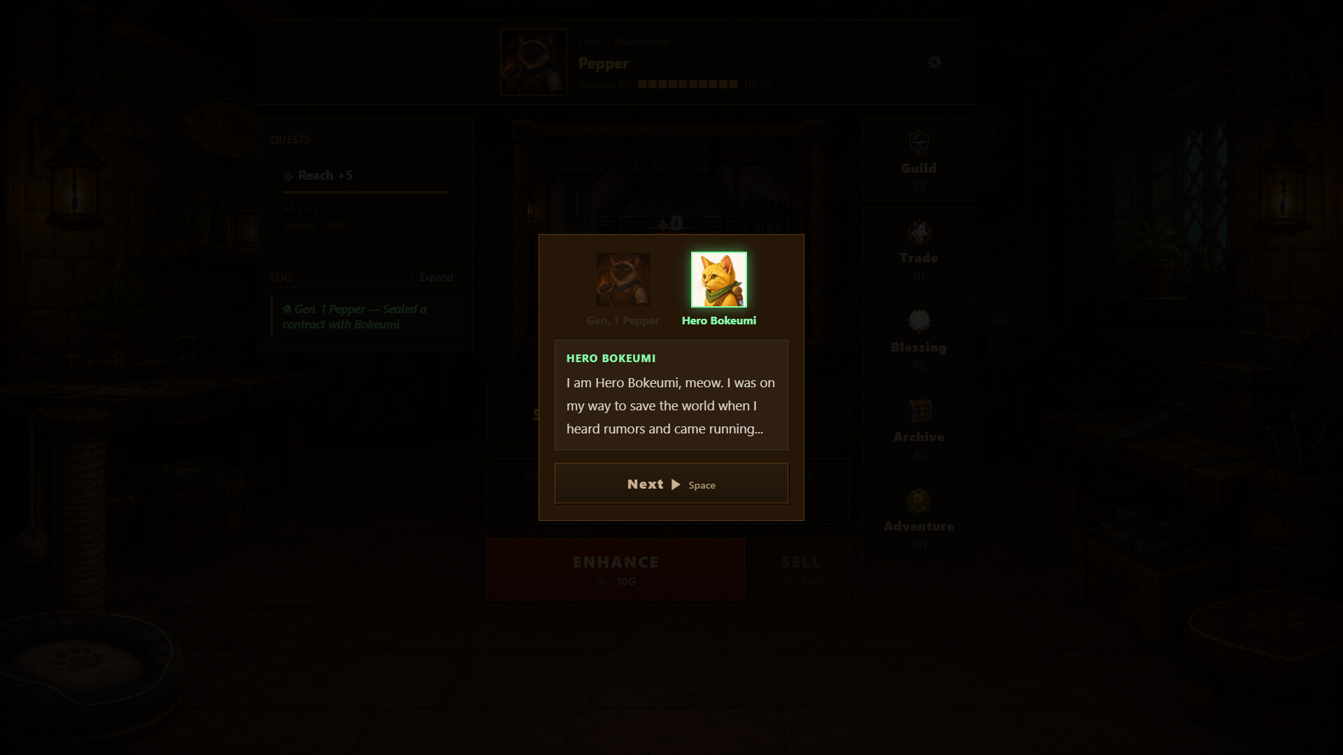 Forge Cat screenshot 3