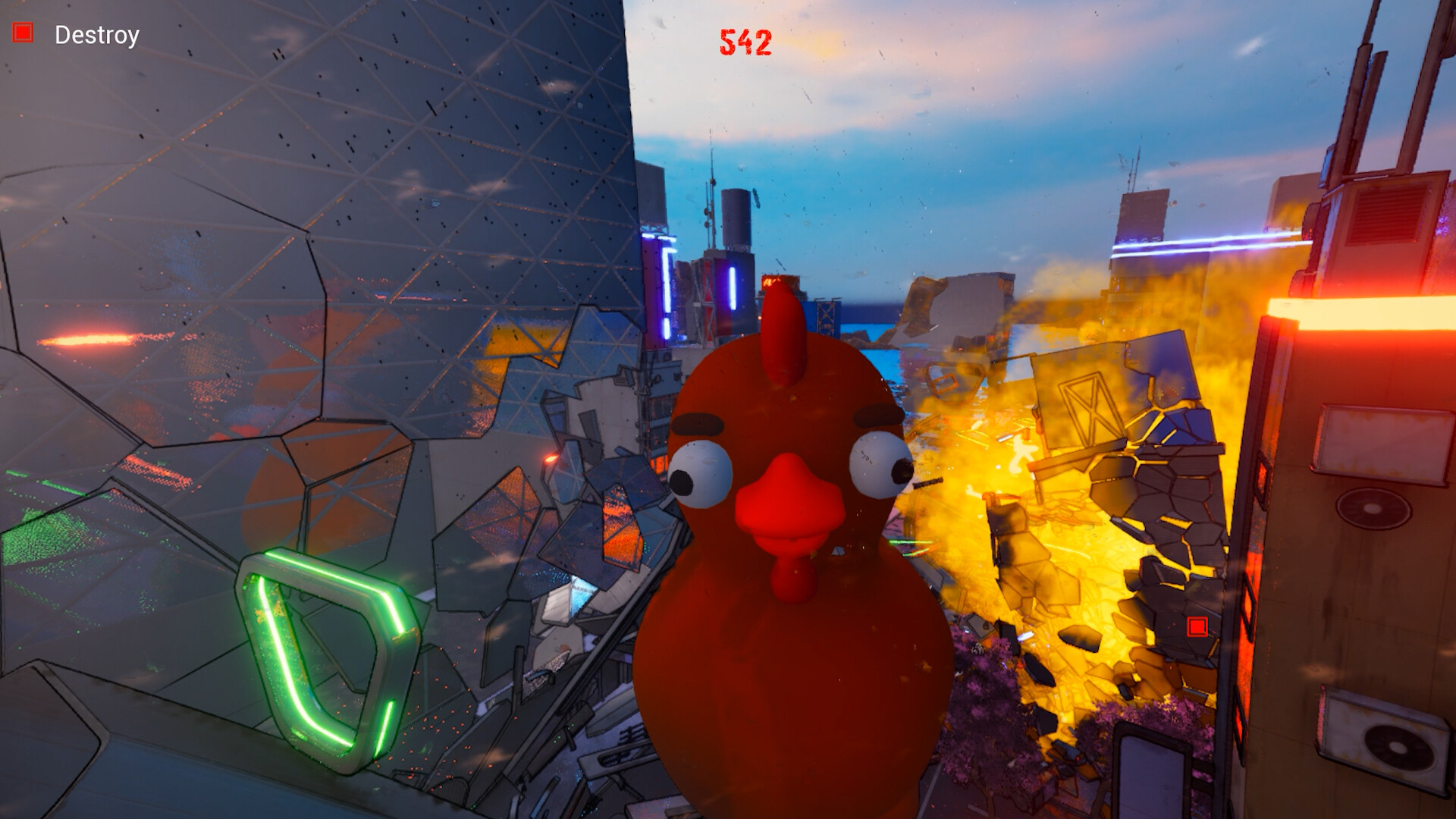 Chickzilla 스크린샷 1
