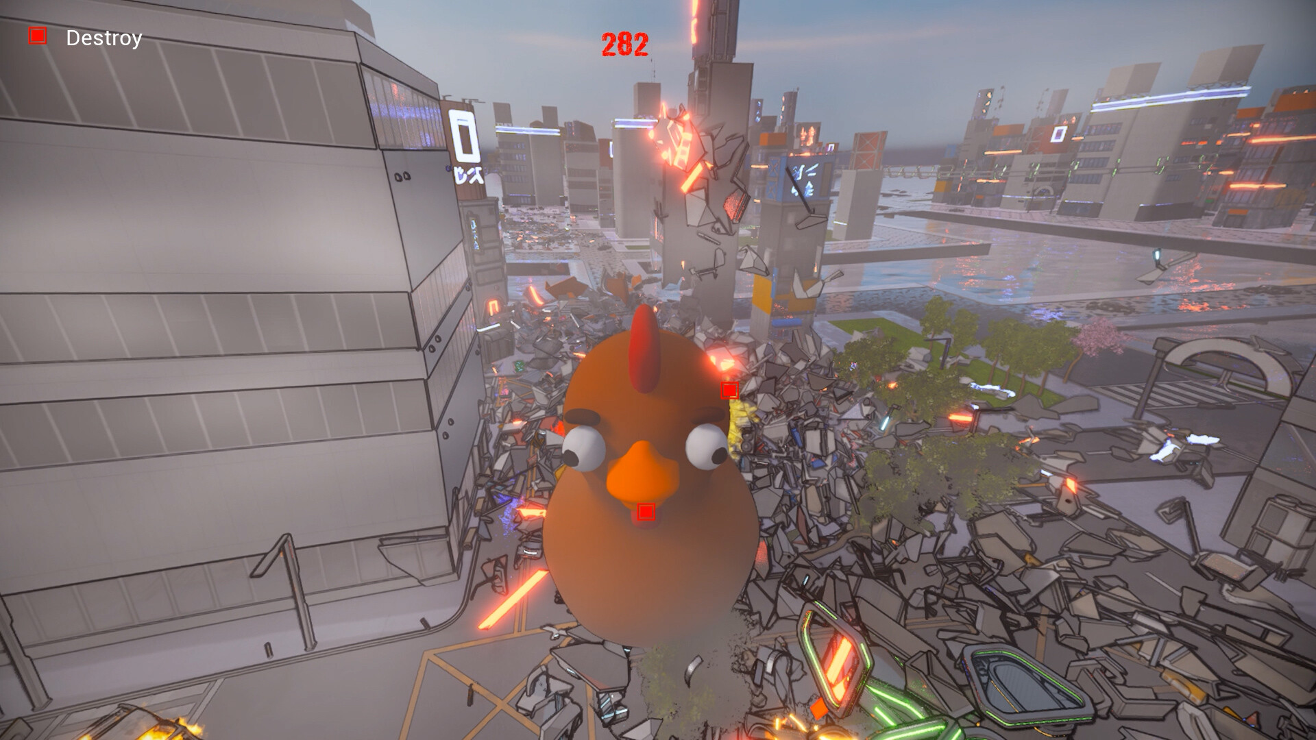 Chickzilla screenshot #1