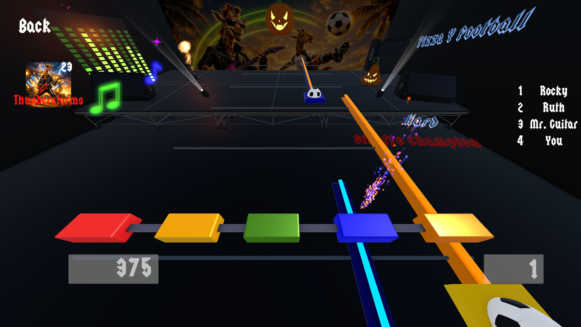Giraffe Champion 3: Halloween Party & The Ghost Guitar screenshot 2