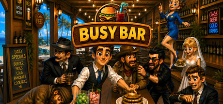 Busy Bar - World Tour header art